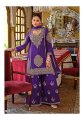 Eba Lifestyle Avantika Heavy Chinon Embroidered Suit Set with Dupatta | Eba Lifestyle 1956